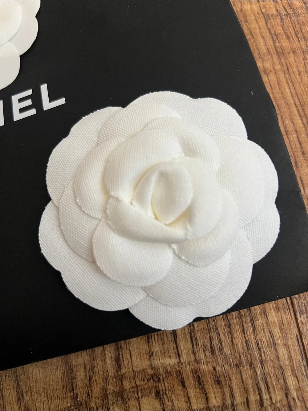 CHANEL authentic white